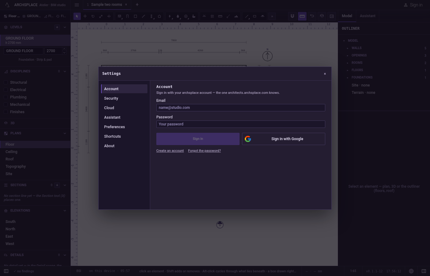 Sign in to save. In the Save dialog, click Sign in.